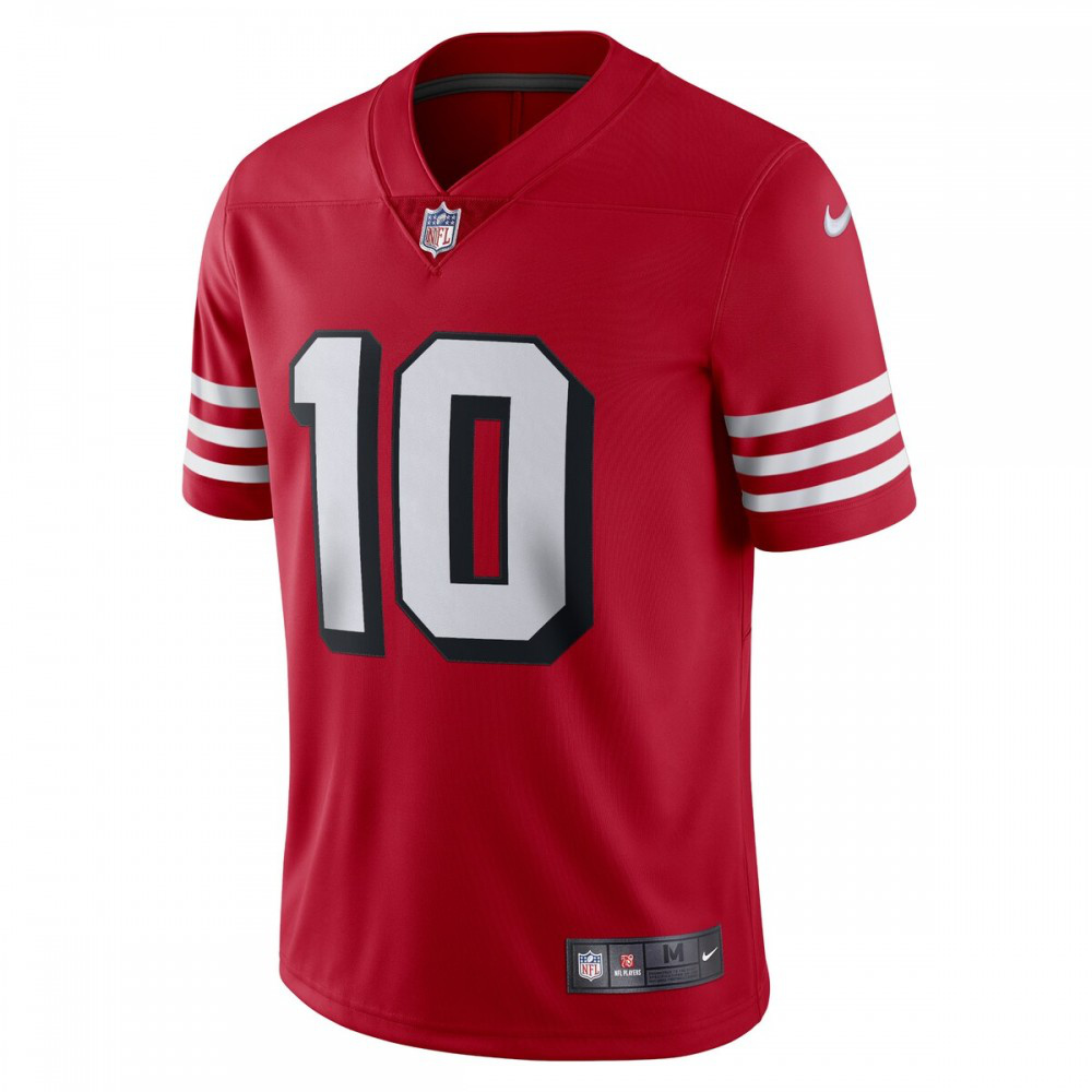 Jimmy Garoppolo San Francisco 49ers Nike Alternate Vapor Limited Jersey - Red-GridironStore